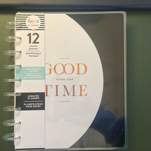 The Happy Planner UNDATED dashboard NEW